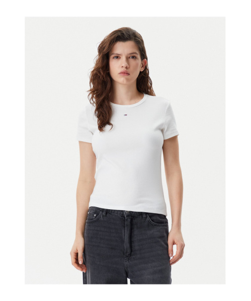 bipack-tshirt-mc-coton-stretch-tommy-jeans-0xo-ecru-black-dw0dw21430