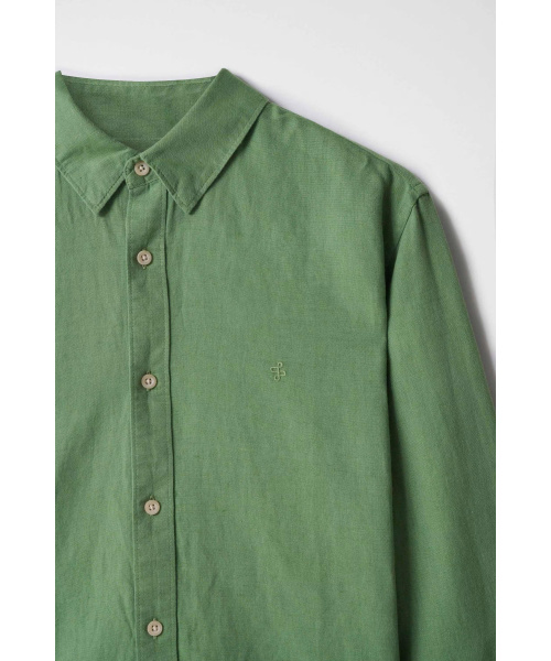 chemise_en_lin_homme_verte_3