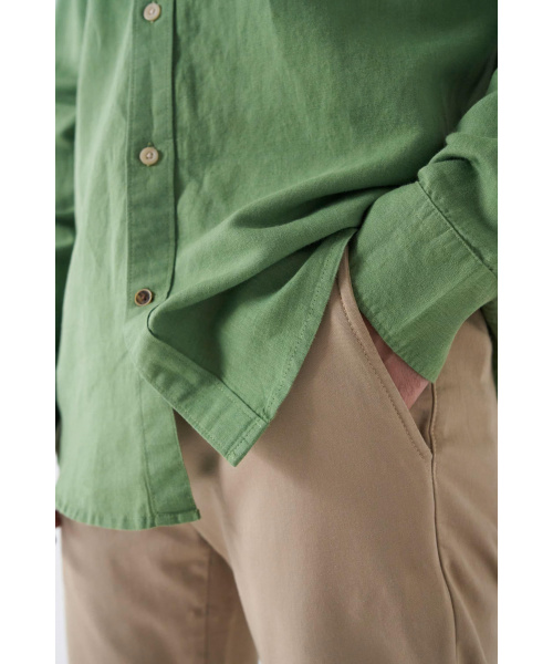 chemise_en_lin_homme_verte_4