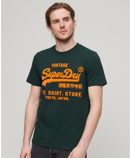 tshirt_vert_orange_superdry